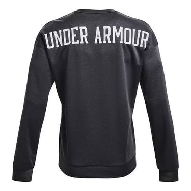 Mikina Under Armour Loose Round Neck Training Sweatshirt Čierna | 1361757-001, 0