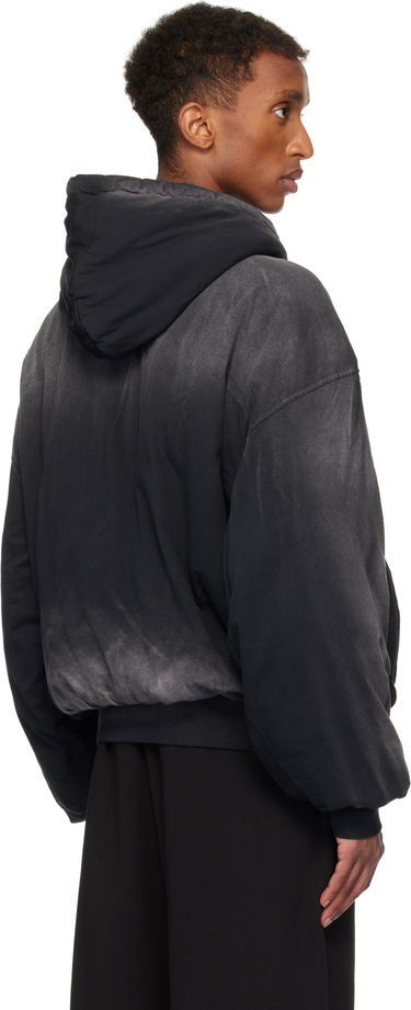 Bomber bunda We11done We11done Bomber Zip-Up Hoodie Čierna | WD-TJ3-24-836-U-BK, 2