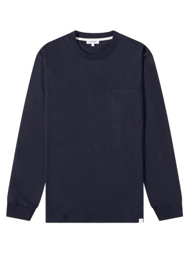 Tričko NORSE PROJECTS Johannes Standard Pocket Tee Navy | N10-0205-7004