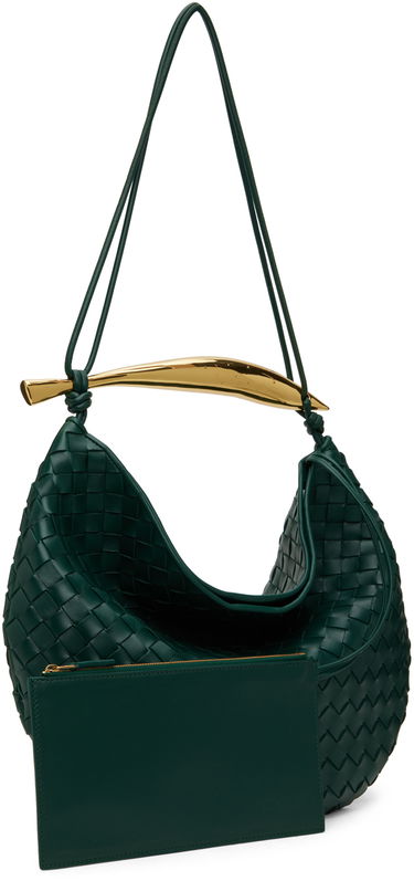 Kabelka Bottega Veneta Medium Intrecciato Leather Shoulder Bag Hnedá | 754988 VCPP1, 1