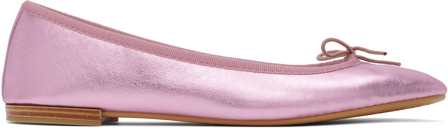 Starostlivosť o obuv Repetto Repetto Cendrillon Rubber Sole Ballerina Flats Ružová | V1790VEM, 0