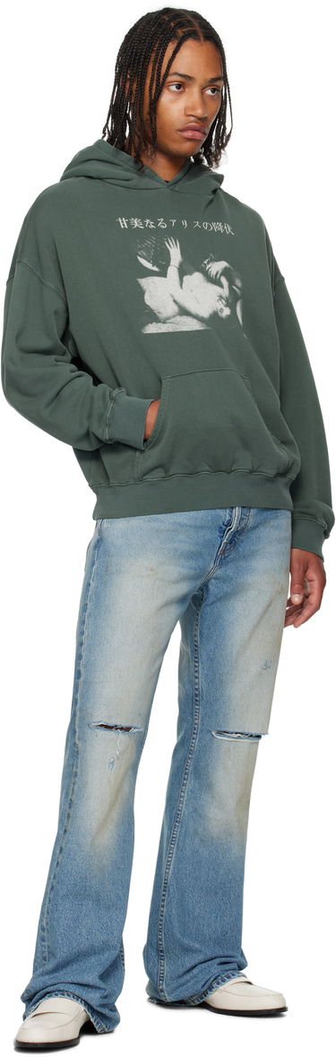Mikina Enfants Riches Déprimés Enfants Riches Déprimés Sweet Surrender of Alice Graphic Print Hoodie Zelené | 020-463, 3