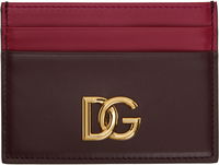 Dolce&Gabbana Calfskin DG Logo Card Holder