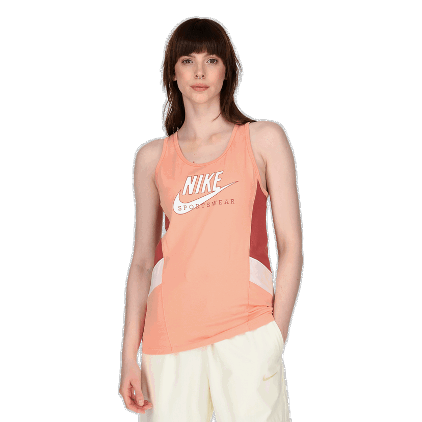Tielko Nike Heritage Tank Top Oranžová | CZ9305-808