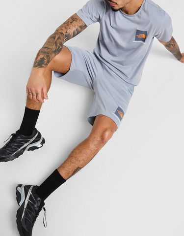 Šortky The North Face Fine Box Shorts Šedá | NF0A8CAYZDK1, 0