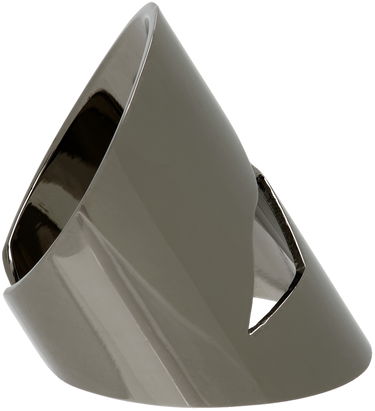 Prsteň We11done Logo Motif Ring Metalická | WD-AJ1-22-706-U-DG, 4