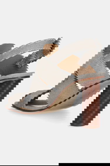 Tenisky a topánky JW Anderson JW Anderson Suede Heeled Sandals Šedá | SN0097.LA0359.929, 2