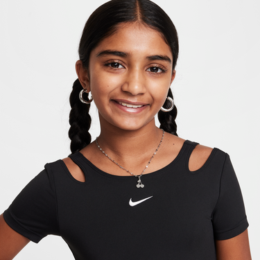 Body Nike Dri-FIT One Girls' Bodysuit Čierna | HJ3379-010, 4