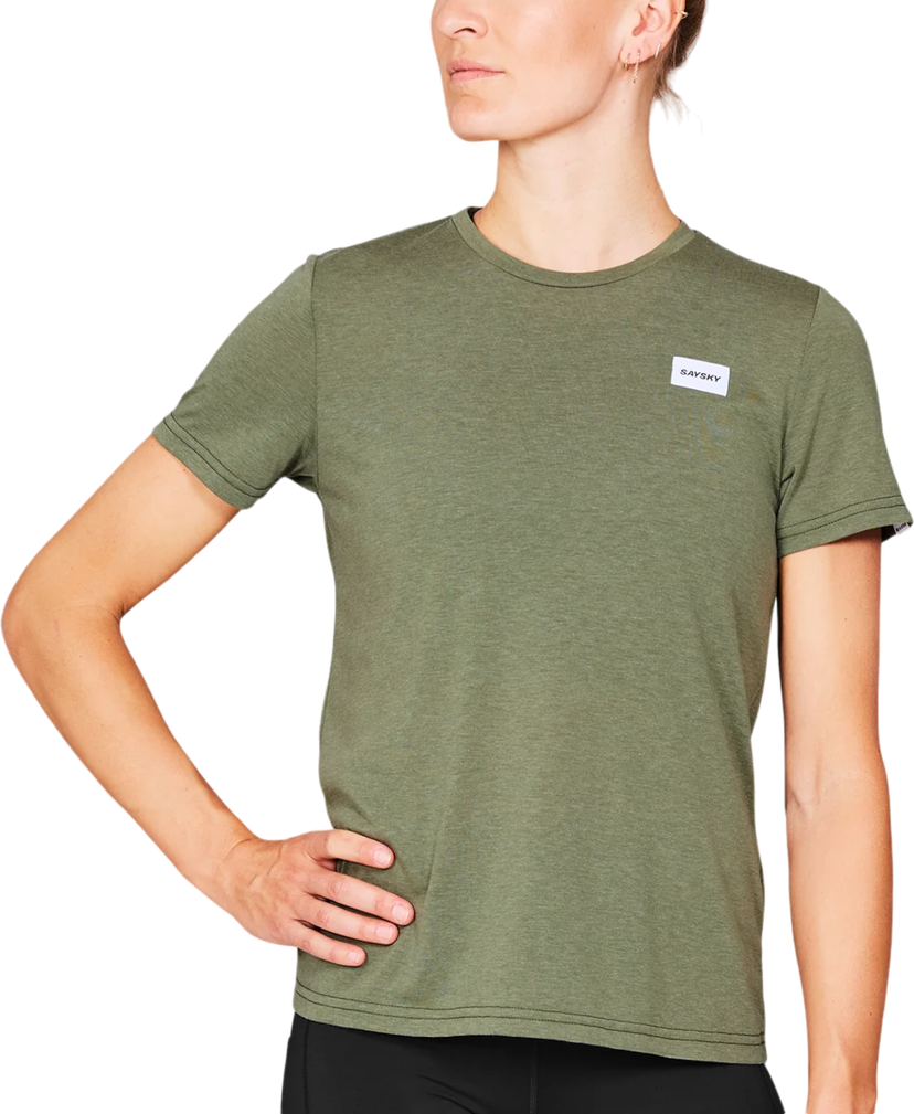 Tričko Saysky Saysky Clean Motion T-Shirt Zelené | mwrss51c3005