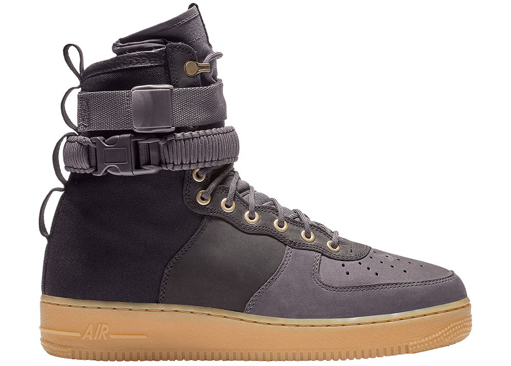 Tenisky a topánky Nike SF Air Force 1 High Black Light Brown Čierna | BV0130-001, 0