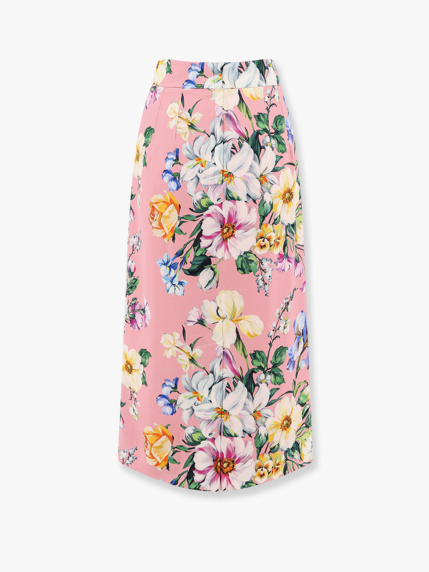 Sukňa Dolce & Gabbana Dolce & Gabbana Floral Print Midi Skirt Ružová | F4CS8TFSA7GHF5JC, 1
