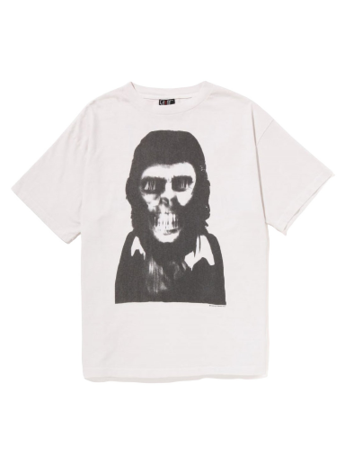 Tričko BAPE x Saint Mxxxxxx x Skull Tee Biela | 1J23-109-902