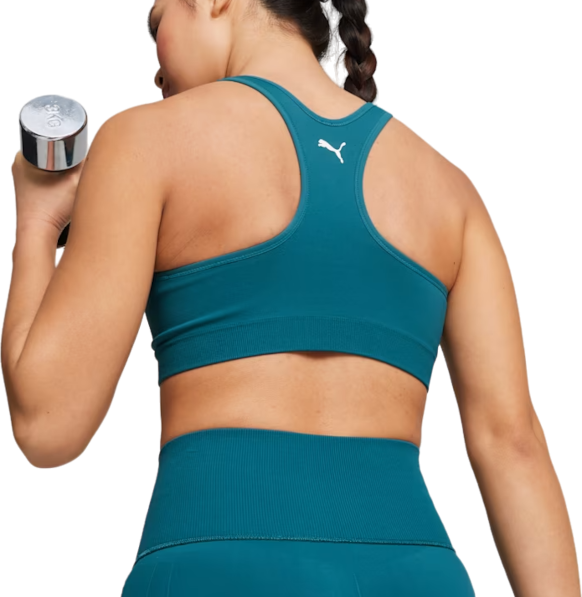 Podprsenka Puma 4KEEPS SHAPELUXE SEAMLESS BRA Tyrkysová | 524361-83, 1