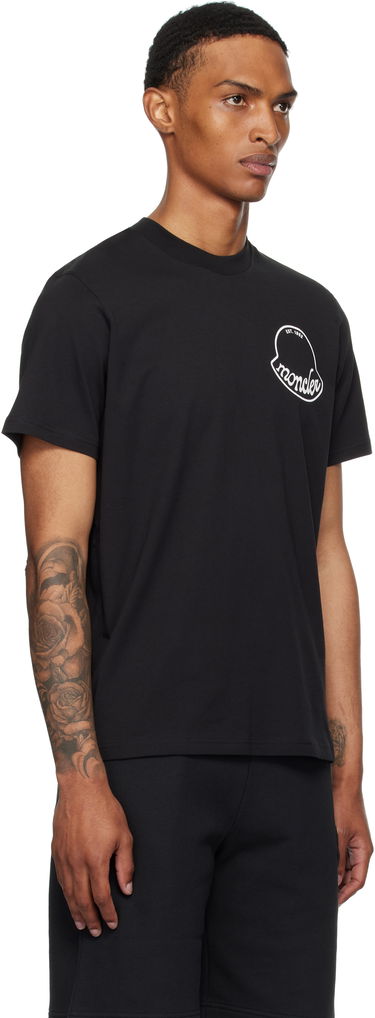 Tričko Moncler Moncler Archivio Creativo T-Shirt Čierna | K20918C0001389AJS, 1
