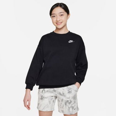Sveter Nike Sportswear Club Fleece Crew Sweatshirt Čierna | FD2923-010, 0