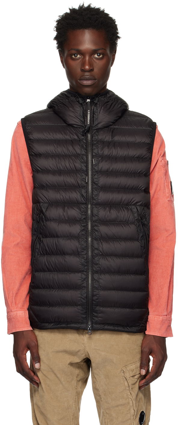 Vesta C.P. Company D.D. Shell Goggle Down Vest Čierna | 13CMOW171A-006099A, 0