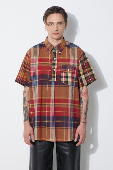 Košeľa Engineered Garments Engineered Garments Popover BD Relaxed Fit Button-Down Shirt Rôznofarebný | OR013.ES060, 0