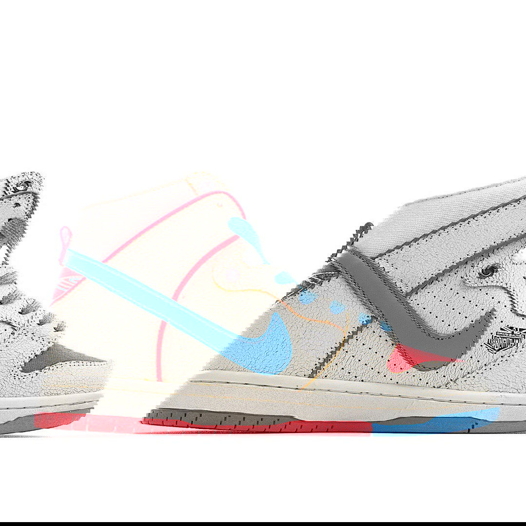 Tenisky a topánky Nike SB Dunk High Pro Ishod Wair x Magnus Walker Biela | DH7683-100, 0