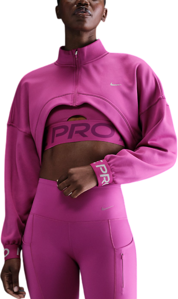 Mikina Nike Fleece Top Ružová | fv8097-518, 0