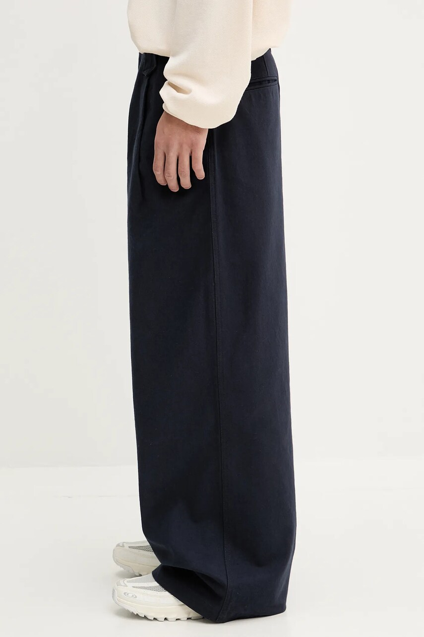 Nohavice KENZO Kenzo Wide Leg Trousers Navy | FF55PA3809GV.79, 1