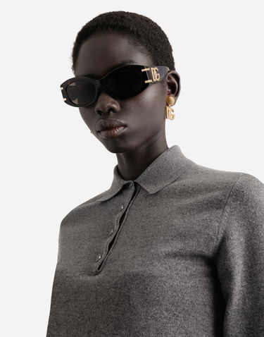 Slnečné okuliare Dolce & Gabbana Dolce & Gabbana DG Griffe Oval Sunglasses Hnedá | VG4502VP2739V000, 1