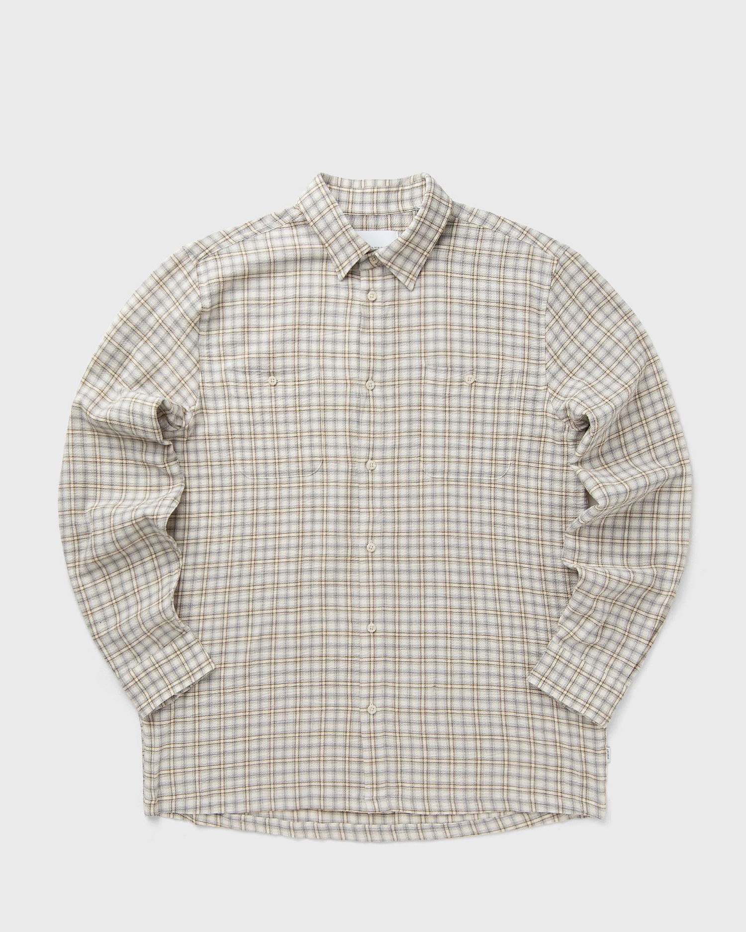 Košeľa Les Deux John Check Button-Down Shirt Béžová | 1000104-215, 0