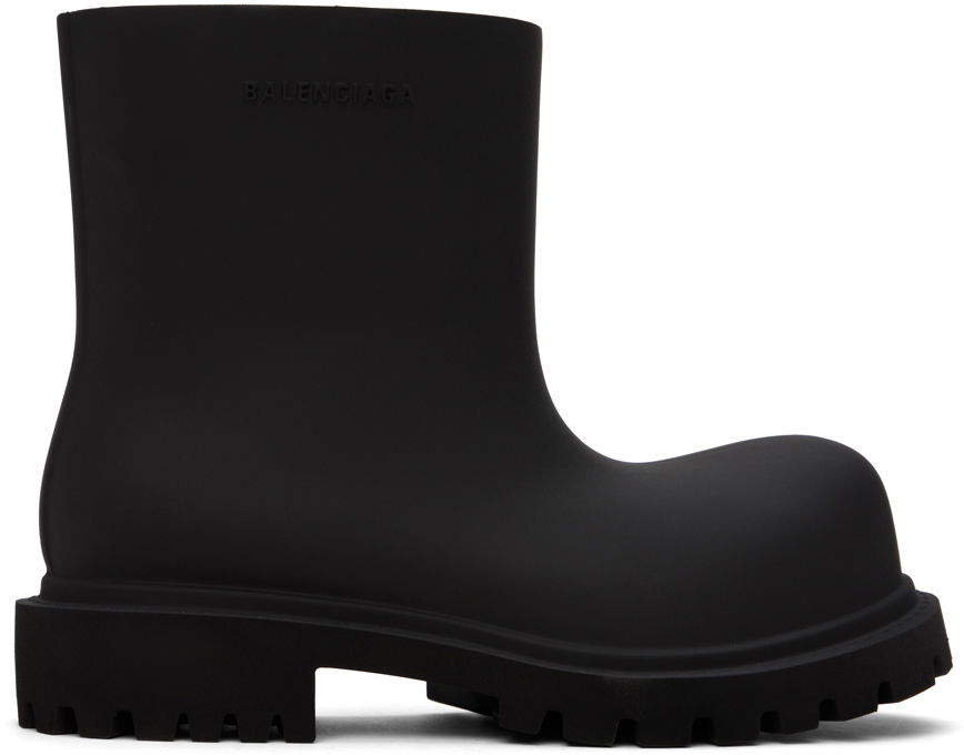 Tenisky a topánky Balenciaga Steroid Bootie Rubber Boots Čierna | 770589-W0FOI-1000, 0