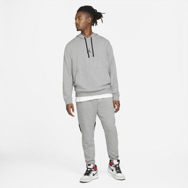 Mikina Jordan Dri-FIT Air Fleece Pullover Hoodie Šedá | DA9860-091, 2