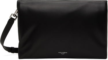 Taška cez rameno Dolce & Gabbana Dolce&Gabbana Nappa Leather Crossbody Bag Čierna | BM3075AF984, 0