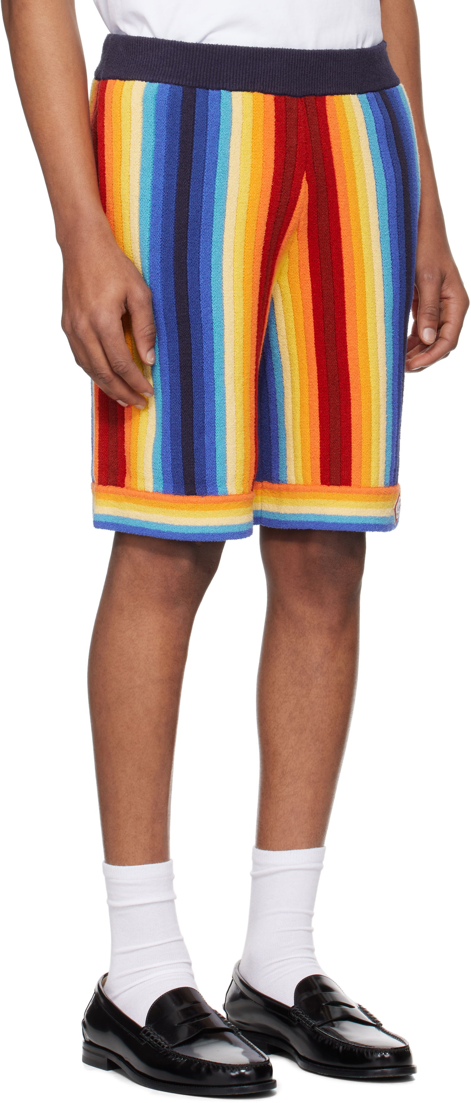 Šortky Casablanca Casablanca Gradient Stripe Towelling Shorts Rôznofarebný | MS25-KW-924-01, 1