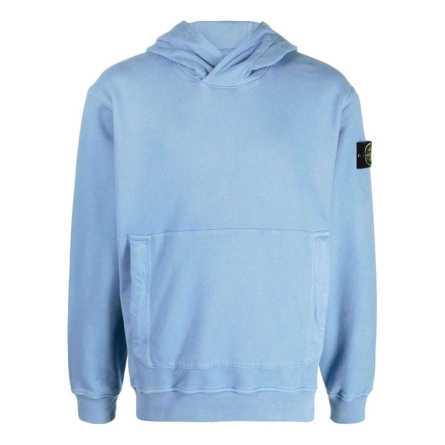 Mikina Stone Island Designer Hoodie Modrá | 771561820-V0020, 0