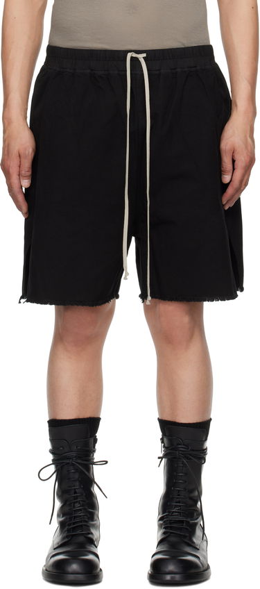 Šortky Rick Owens DRKSHDW Hollywood Long Boxers Shorts Čierna | DU01E3383 CVS, 0