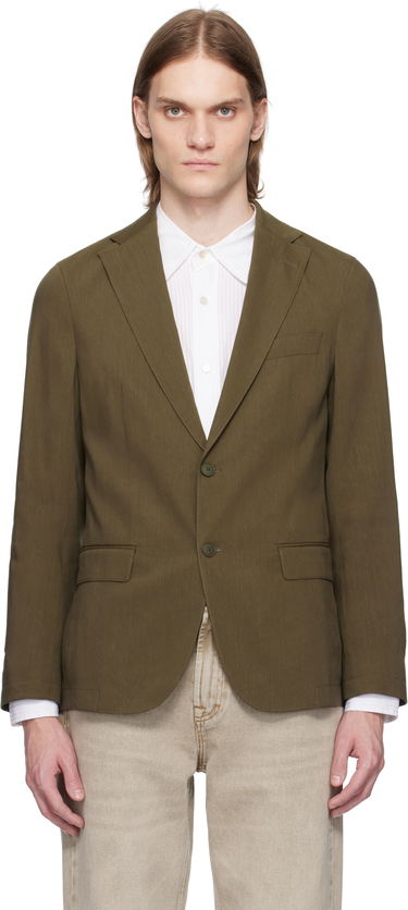 Bunda BOSS BOSS Slim-Fit Suit Blazer Zelené | 50540685, 0