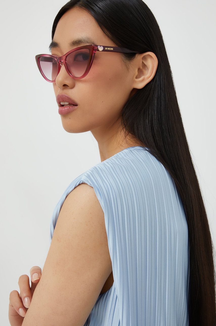 Love Moschino Cat-Eye Sunglasses