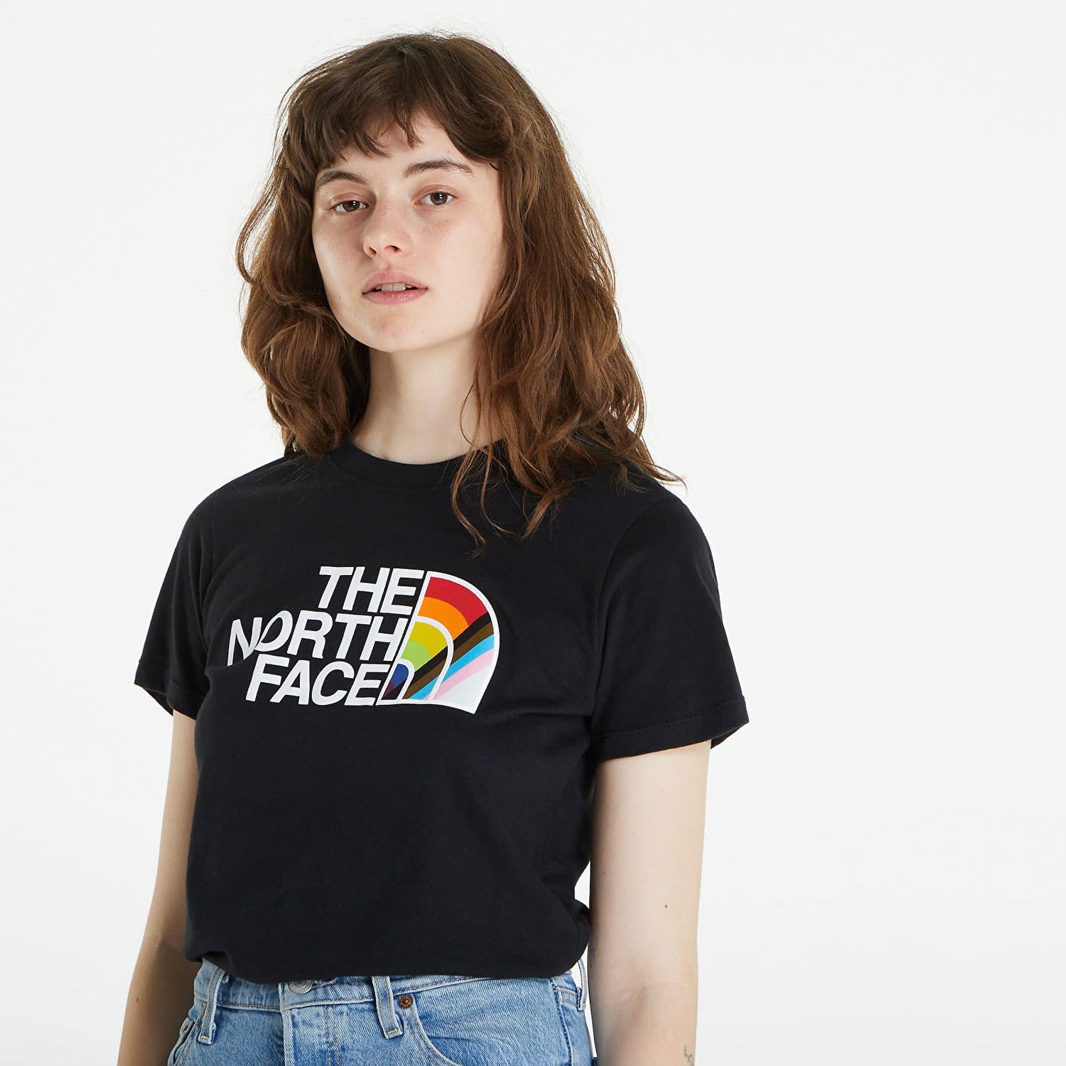 Tričko The North Face Short Sleeve Pride Tee Čierna | NF0A7QCMJK31, 0