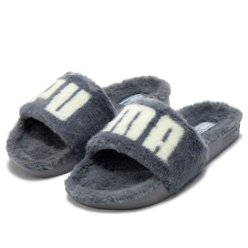 Tenisky a topánky Puma Leadcat 2.0 Fuzz Slides Šedá | 387313-10