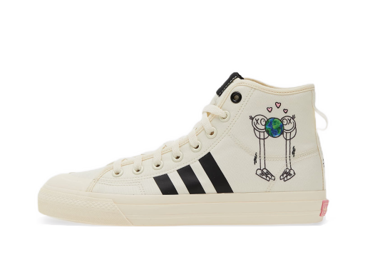 Tenisky a topánky adidas Originals Nizza Hi Rf x André Saraiva Béžová | GZ2204