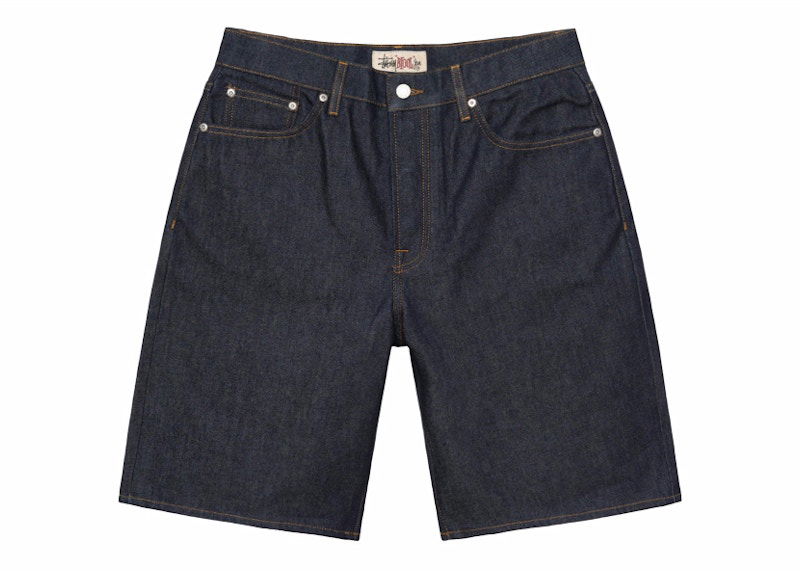Šortky Stüssy Stussy Big Ol' Denim Shorts Modrá | 112296_RAWW