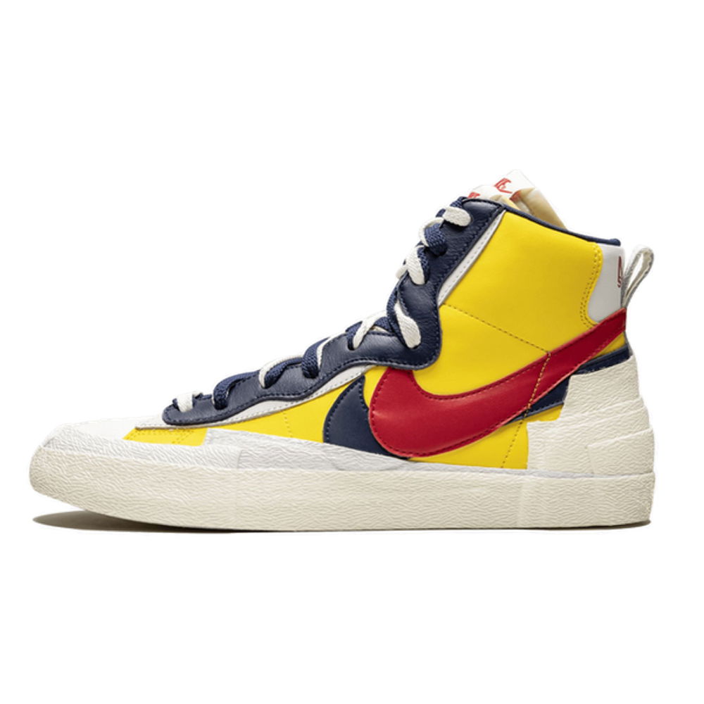 sacai x Blazer Mid "Maize Navy"