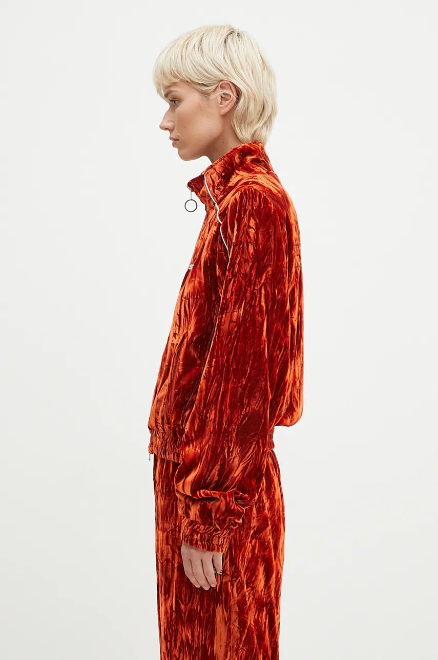 Mikina Martine Rose Shrunken Track Jacket Červená | 164WF04202, 1