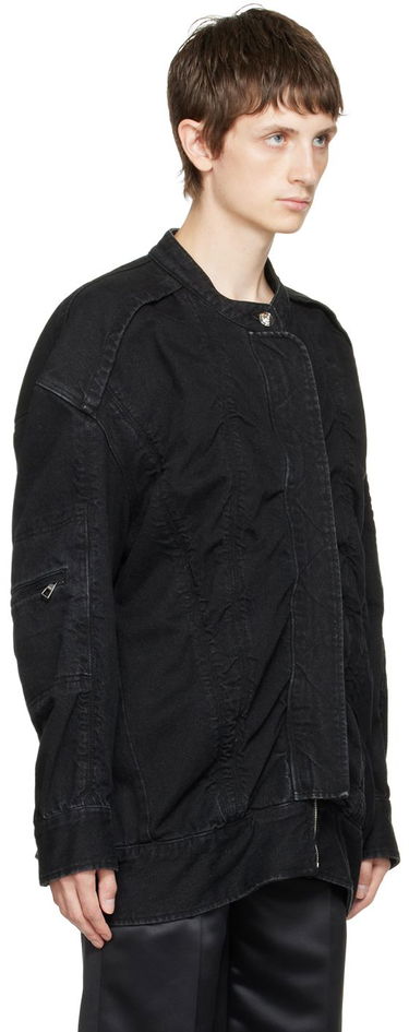 Bunda We11done We11done Bomber Denim Jacket Čierna | WD-DJ3-21-331-U-BK, 1