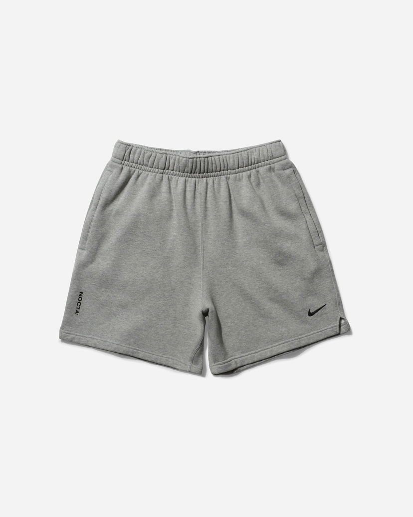 Šortky Nike NOCTA Fleece Shorts Dark Grey Heather Šedá | FQ0408-063