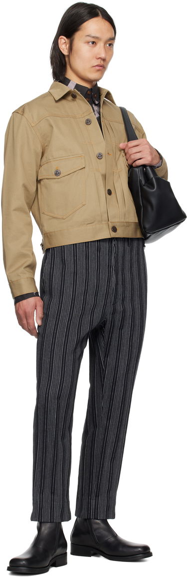 Bunda Vivienne Westwood Vivienne Westwood Marlene Cropped Jacket Béžová | 2801000E-W011Y-, 3