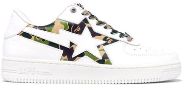 Tenisky a topánky BAPE Bape Sta Icon ABC Camo "Green" Biela | 1K30-191-307-GREEN, 0