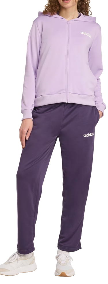 Súprava adidas Performance Sportswear Essentials Linear Full-Zip Hoodie and Pants Set Fialová | jx0527, 0