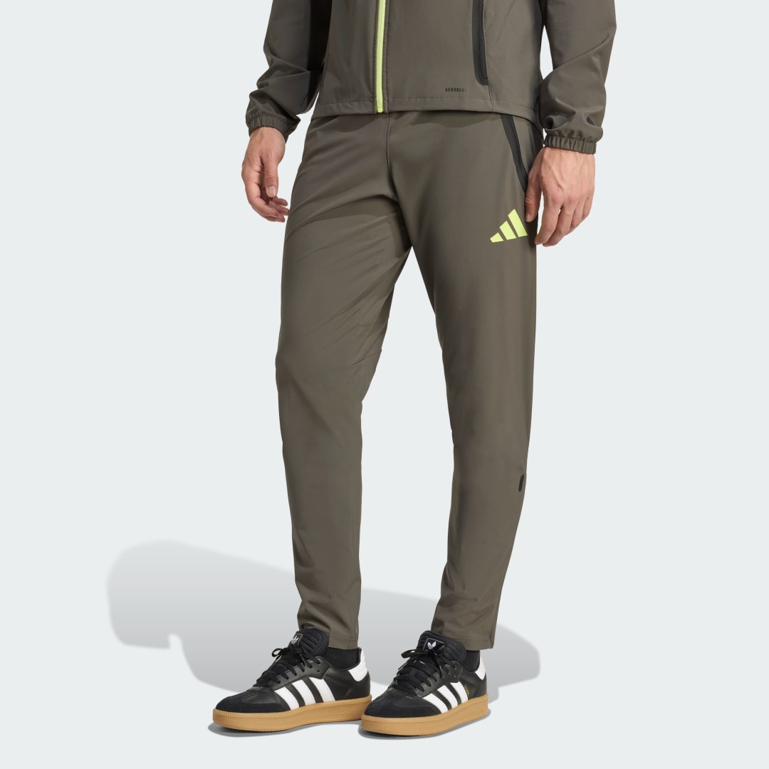 Nohavice adidas Performance Real Madrid Tiro 25 Competition Vis Tech Travel Pants Zelené | JV5321, 0