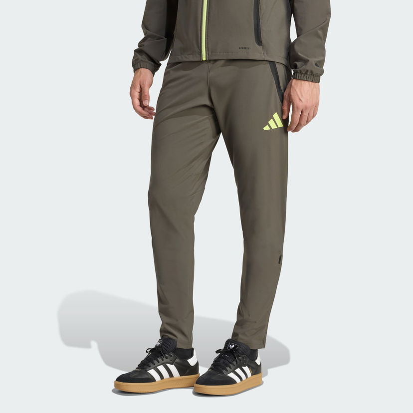 Nohavice adidas Performance Real Madrid Tiro 25 Competition Vis Tech Travel Pants Zelené | JV5321