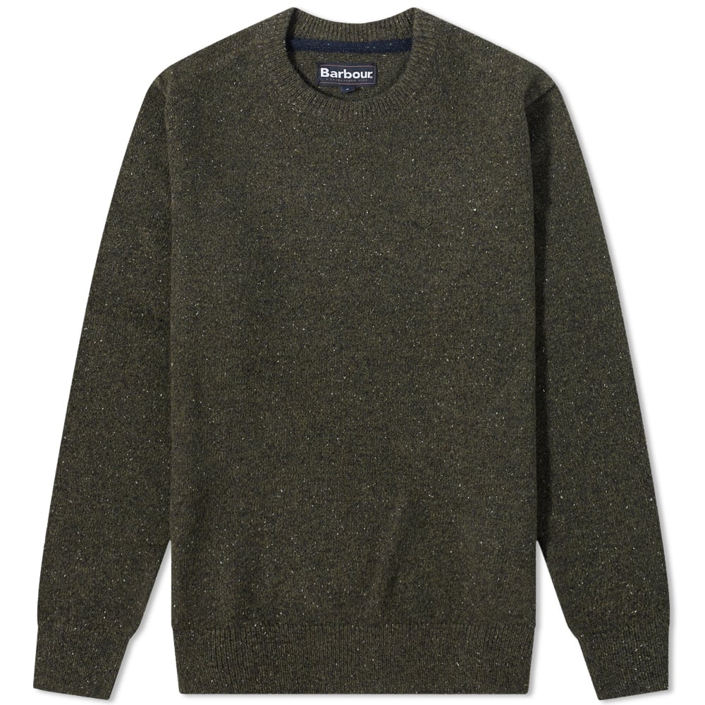 Sveter Barbour Tisbury Crew Knit Zelené | MKN0844GN79, 0