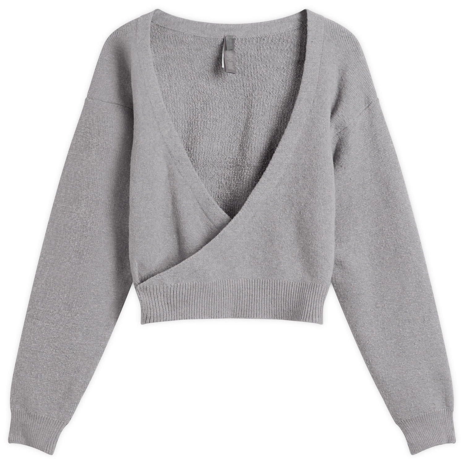 Sveter SKIMS Textured Knit Crop Cardigan Šedá | LS-LST-9922W-DHG, 1