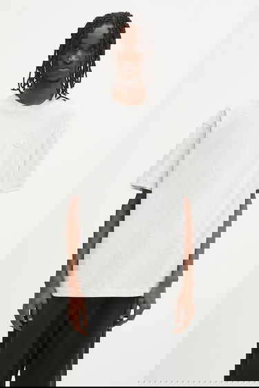 Tričko AAPE by A Bathing Ape Now Short Sleeve Oversized T-Shirt with Small Chest Logo Šedá | AAPTEM1598XAO, 0